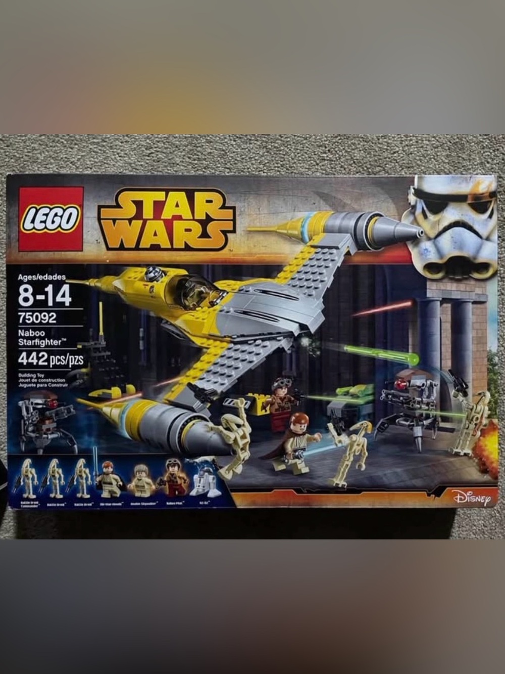 Star Wars lego naboo fighter